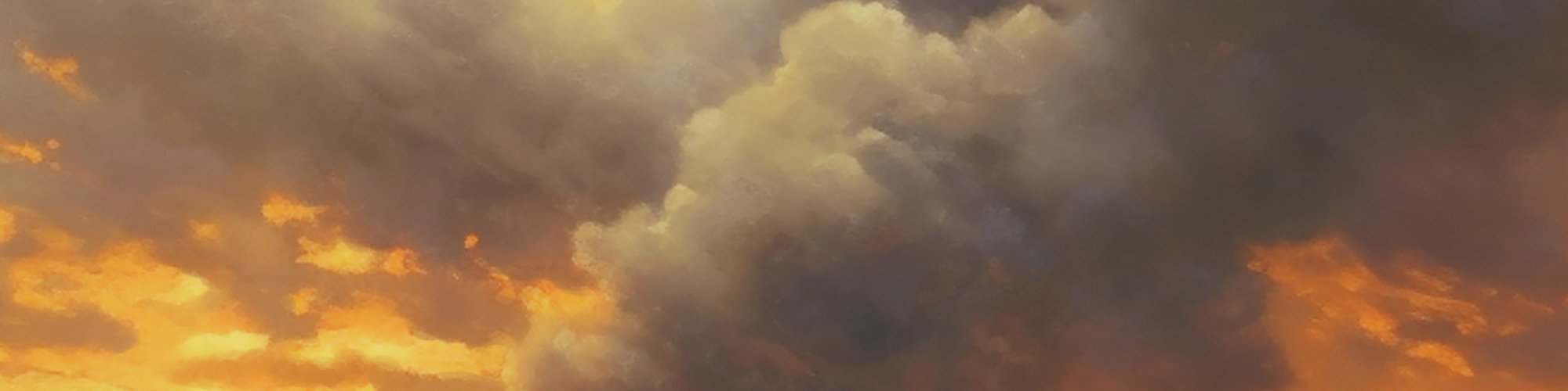 Hintergrund mit grauen Wolken