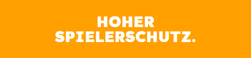 Hoher Spielerschutz.