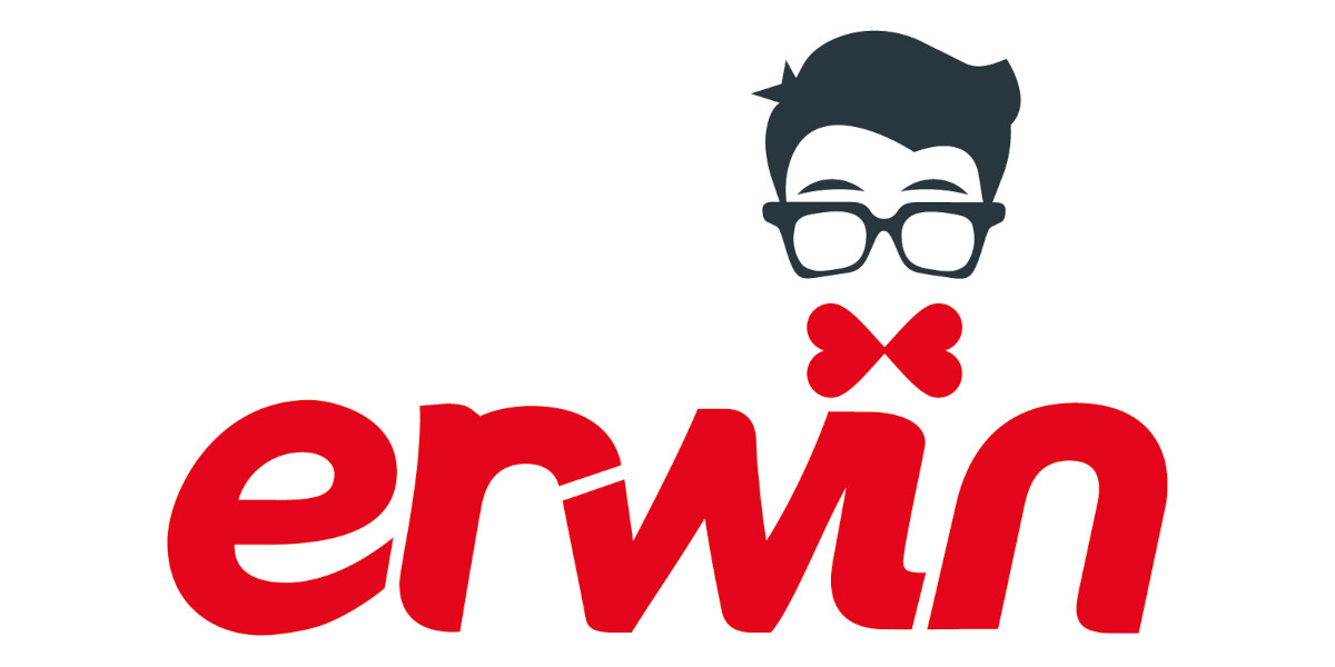 Erwin logo on white background