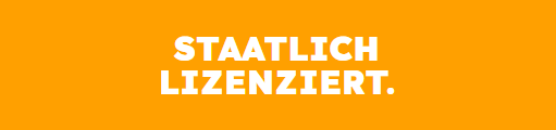 Staatlich lizenziert.